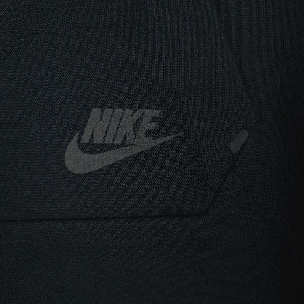 Nike Tech Fleece Half Zip Sweatshirt Womens Small Black Running Top Thumb Hole - Picture 6 of 16